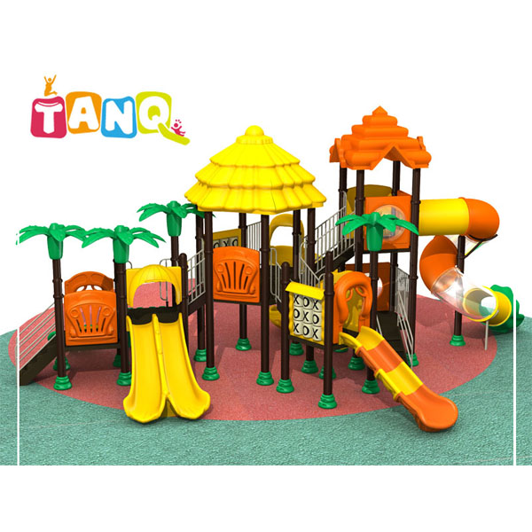 outdoor playground slide
